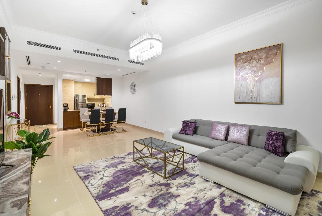 Globalstay At Palm Jumeirah Beachfront Paradise With Pool And Gym Dubaj Zewnętrze zdjęcie